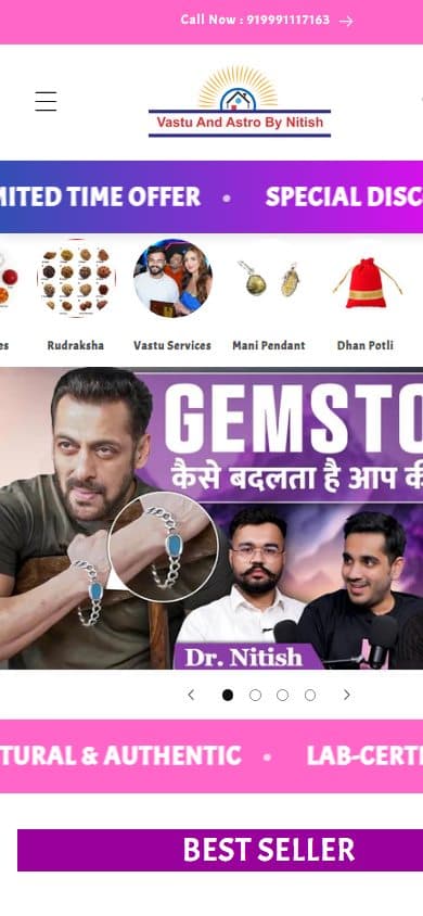 Homepage of True Gems Kart (truegemskart.in)